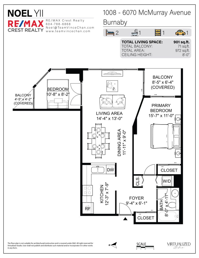 1008 6070 McMurray Ave, Burnaby 14